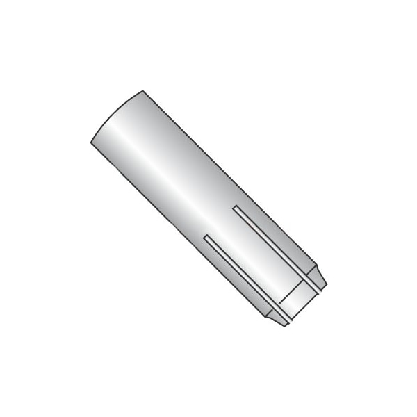 Newport Fasteners Short Drop-In Anchor, 5/8" Dia, 11" L, Stainless Steel Plain, 25 PK 978722 - main